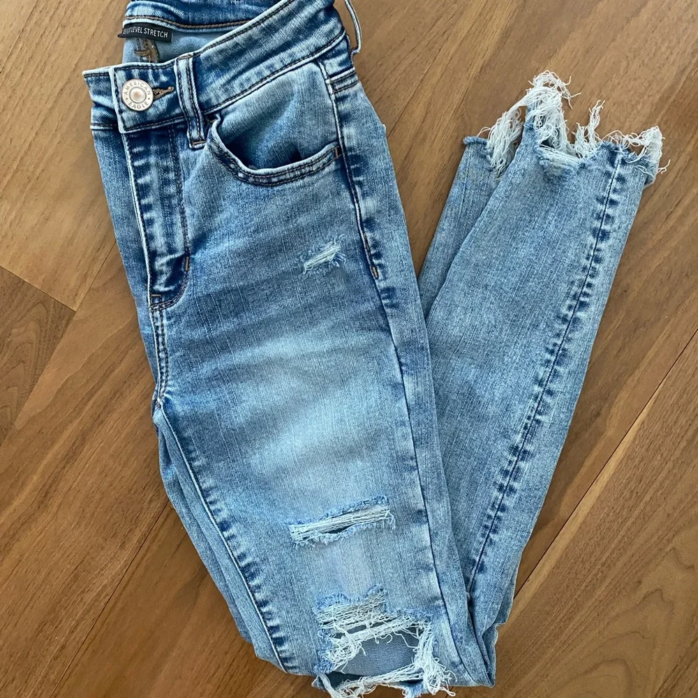 AE Next Level Stretch Hi- Rise Jegging Jeans - Picture 8 of 11